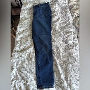 Madewell high rise curvy skinny jeans